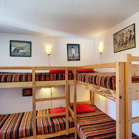 Les Menuires: 2 Pieces, 6 Pers, Sud, Wifi, Animaux Admis Appartement